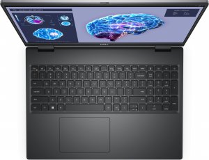 Laptop Dell DELL Precision 7680 i9-13950HX Mobilna stacja robocza 40,6 cm (16") Full HD+ Intel® Core™ i9 32 GB DDR5-SDRAM 1000 GB SSD NVIDIA RTX 3500 Wi-Fi 6E (802.11ax) Windows 11 Pro Szary 4