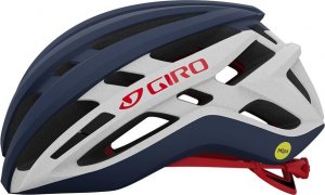 Giro Kask szosowy GIRO AGILIS Rozmiar kasku: S(51-55 cm), Wybierz kolor: Matte Midnight White Red, System MIPS: NIE 1