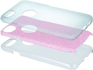 Glitter Nakładka 3in1 do iPhone 6/6s różowa (GSM028073) 4