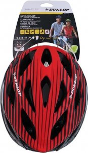 Dunlop Dunlop - Kask rowerowy MTB r. L (Czerwony) 2