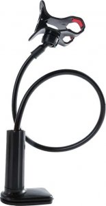 Alogy Alogy Uchwyt elastyczny z klipsem na biurko statyw giętki Holder uniwersalny na telefon / Czarny 4