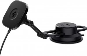Uchwyt samochodowy Spigen ITS35W-3 Onetap Pro 3 Magnetic do MagSafe Windshield & Dashboard Car Mount Wireless Charger black 22