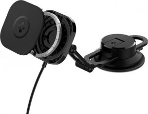 Uchwyt samochodowy Spigen ITS35W-3 Onetap Pro 3 Magnetic do MagSafe Windshield & Dashboard Car Mount Wireless Charger black 6