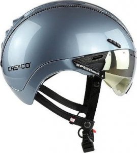 Casco Kask rowerowy CASCO ROADster plus skyblue metalic M + szyba sunset 1