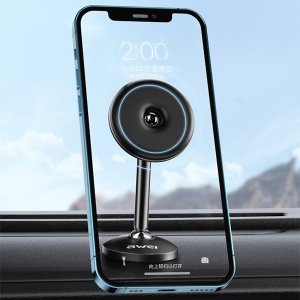 Awei AWEI MAGNETYCZNY UCHWYT SAMOCHODOWY X22 NA KOKPIT CZARNY/BLACK 2