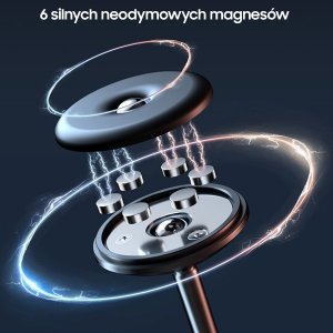 Awei AWEI MAGNETYCZNY UCHWYT SAMOCHODOWY X22 NA KOKPIT CZARNY/BLACK 3