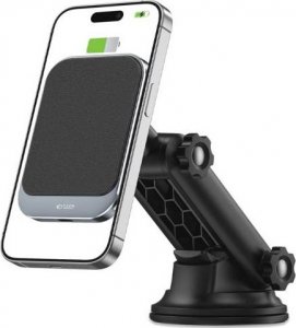 Tech-Protect TECH-PROTECT MM15W-V2 MAGNETIC MAGSAFE DASHBOARD CAR MOUNT WIRELESS CHARGER 15W BLACK 2