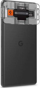 Spigen Szkło hartowane na aparat - Google Pixel 7a Black 3