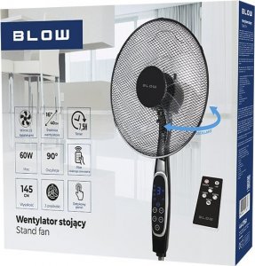 Wentylator Blow Wentylator stojący BLOW 16"/145cm 60W LCD + pilot 9