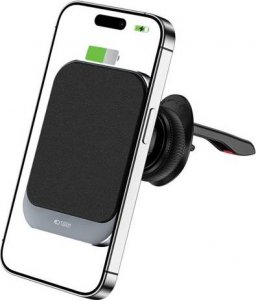 Tech-Protect TECH-PROTECT MM15W-V2 MAGNETIC MAGSAFE VENT CAR MOUNT WIRELESS CHARGER 15W BLACK 2