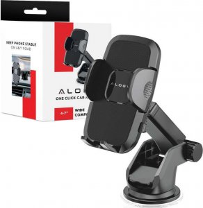 Alogy Uchwyt samochodowy 2w1 Alogy do telefonu 6.5" grawitacyjny na szybę, deskę rozdzielczą, kratkę Easy One Touch + Organizer 22