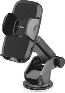 Alogy Uchwyt samochodowy 2w1 Alogy do telefonu 6.5" grawitacyjny na szybę, deskę rozdzielczą, kratkę Easy One Touch + Organizer 7