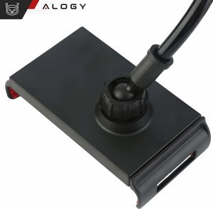 Alogy Alogy Uchwyt giętki na telefon Flexible Arm Phone Holder do biurka blatu elastyczne ramię Czarny 7