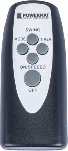 Wentylator Powermat podłogowy 135 cm 75W ST-4 + pilot 5