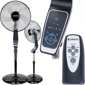 Wentylator Powermat podłogowy 135 cm 75W ST-4 + pilot 7