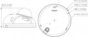 Kamera IP Dahua Technology KAMERA WANDALOODPORNA IP IPC-HDBW3541F-AS-0280B-S2 - 5&nbsp;Mpx 2.8&nbsp;mm DAHUA 5