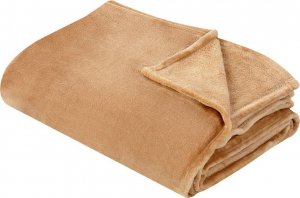 Beliani Koc 200 x 220 cm piaskowy BAYBURT 2