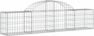 vidaXL vidaXL Kosze gabionowe, 13 szt, 200x30x40/60 cm, galwanizowane żelazo 3