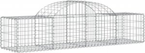 vidaXL vidaXL Kosze gabionowe, 20 szt, 200x50x40/60 cm, galwanizowane żelazo 3