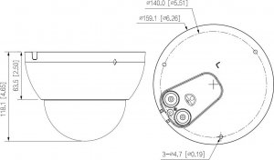 Kamera IP Dahua Technology KAMERA WANDALOODPORNA IP IPC-HDBW5442E-ZE-2712-DC12AC24V-S3 WizMind - 4&nbsp;Mpx 2.7&nbsp;... 12&nbsp;mm - <strong>MOTOZOOM </strong>DAHUA 8