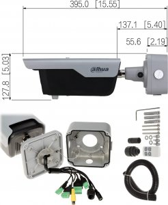 Kamera IP Dahua Technology KAMERA IP ANPR ITC413-PW4D-IZ1 - 4&nbsp;Mpx 2.7&nbsp;... 12&nbsp;mm - <strong>MOTOZOOM </strong>DAHUA 4