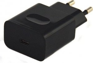 Ładowarka Vega ŁADOWARKA SIECIOWA USB TYP-C 3A CZARNA HUAWEI HW-050300E00 KABEL USB-C FAST CHARGER 3000mA PD> 2