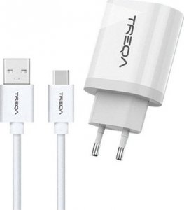 Ładowarka Vega ŁADOWARKA SIECIOWA + KABEL MICRO USB 65W SUPER FAST CHARGER BIAŁY BOX> 2