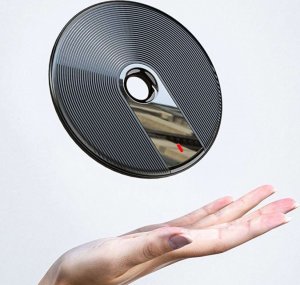 Ładowarka 4kom.pl Ładowarka indukcyjna Qi szybka bezprzewodowa Uniwersalna Fast Charge 15W Czarna 4