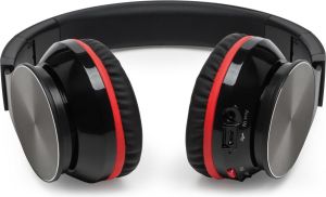 Słuchawki Meliconi CUFFIA BT SPEAK AIR czarno-czerwone (497398BA) 2