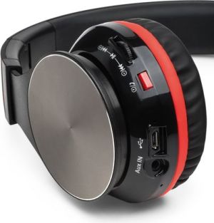 Słuchawki Meliconi CUFFIA BT SPEAK AIR czarno-czerwone (497398BA) 4