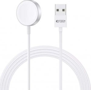 Ładowarka 4kom.pl Ładowarka indukcyjna magnetyczna Kabel USB 120cm UltraBoost Magnetic Cable do Apple Watch White 1