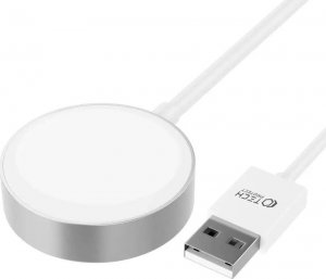 Ładowarka 4kom.pl Ładowarka indukcyjna magnetyczna Kabel USB 120cm UltraBoost Magnetic Cable do Apple Watch White 2