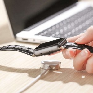 Ładowarka 4kom.pl Ładowarka indukcyjna magnetyczna Kabel typ C 120cm UltraBoost Magnetic Cable do Apple Watch White 5