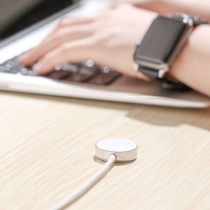 Ładowarka 4kom.pl Ładowarka indukcyjna magnetyczna Kabel typ C 120cm UltraBoost Magnetic Cable do Apple Watch White 8
