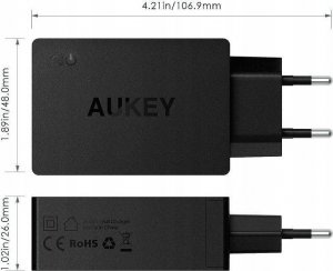 Ładowarka Aukey Ładowarka sieciowa AUKEY PA-U35 30W 3x USB AiPower 6