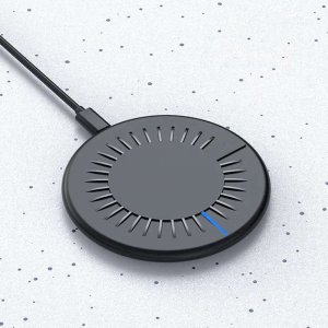 Ładowarka 4kom.pl Ładowarka indukcyjna QI Bezprzewodowa podkładka do telefonu Uniwersalna Fast Charge 10W Czarna 3