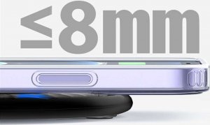 Ładowarka 4kom.pl Ładowarka indukcyjna QI Bezprzewodowa podkładka do telefonu Uniwersalna Fast Charge 10W Czarna 5