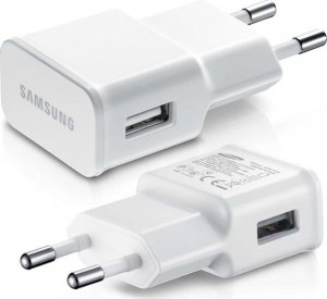 Ładowarka Samsung Ładowarka sieciowa Samsung USB-A EP-TA50EWE 5V / 1,55A Biała 1