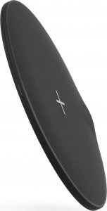 Ładowarka 4kom.pl Ładowarka indukcyjna Qi szybka bezprzewodowa Uniwersalna Fast Charge 15W Czarna 4
