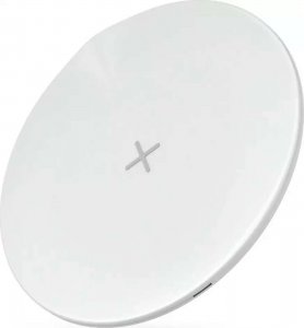 Ładowarka 4kom.pl Ładowarka indukcyjna Qi szybka bezprzewodowa Uniwersalna Fast Charge 15W Biała 5