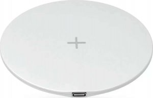 Ładowarka 4kom.pl Ładowarka indukcyjna Qi szybka bezprzewodowa Uniwersalna Fast Charge 15W Biała 6