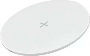 Ładowarka 4kom.pl Ładowarka indukcyjna Qi szybka bezprzewodowa Uniwersalna Fast Charge 15W Biała 10