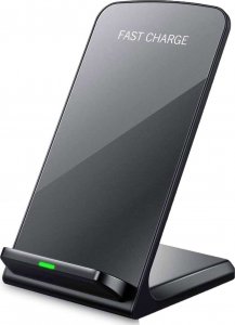 Ładowarka Alogy Ładowarka bezprzewodowa indukcyjna Alogy Qi Stand Charger na telefon stojak stacja z ładowaniem 15W Czarna 10