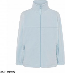JHK FLRK300 - Bluza polarowa dziecięca, zapinana na suwak - błękitny 3-4 4