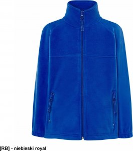 JHK FLRK300 - Bluza polarowa dziecięca, zapinana na suwak - niebieski royal 7-8 4