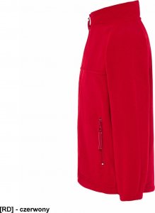 JHK FLRK300 - Bluza polarowa dziecięca, zapinana na suwak - czerwony 5-6 6