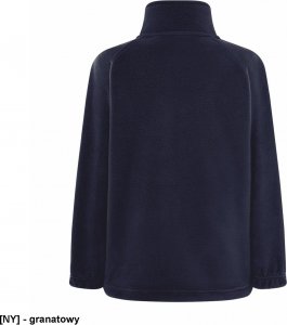 JHK FLRK300 - Bluza polarowa dziecięca, zapinana na suwak - granatowy 5-6 4