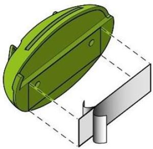 Meliconi Uchwyt na reklamówki Mangia Sport niebieski (65001364500) 3