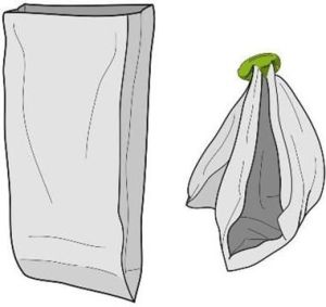 Meliconi Uchwyt na reklamówki Mangia Sport niebieski (65001364500) 6