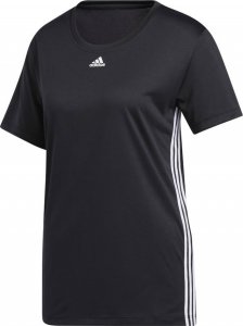 Adidas Koszulka damska adidas 3-Stripes Tee Czarna (FT3073) r. S 1